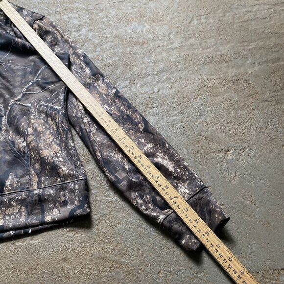 Realtree Camo Hoodie Womens Size Large Realtree Timber Hunting - Picture 3 of 5